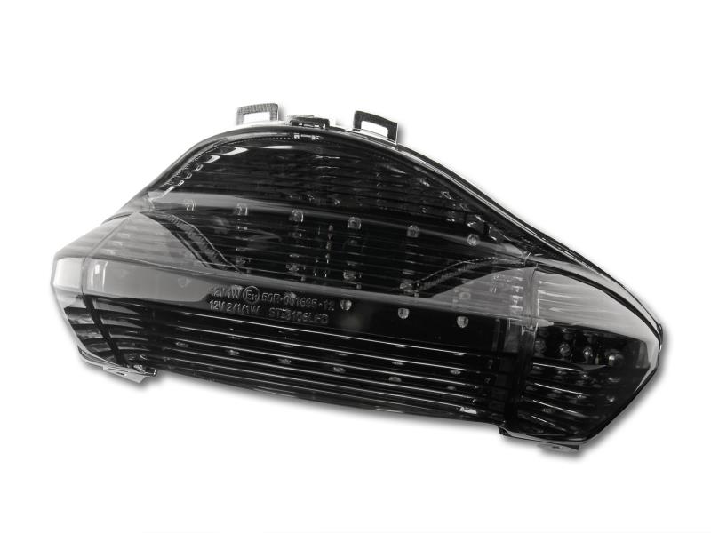 Schwarze LED Heckleuchte Rücklicht Bremslicht Blinker Honda VFR 800 RC46